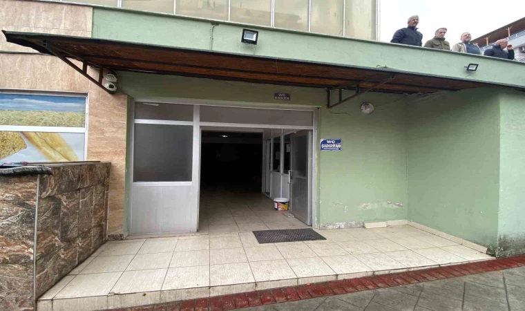 Şadırvanda hareketsiz halde bulundu