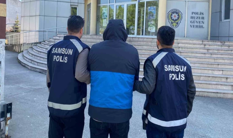 Samsun’da 18 yıl 9 ay hapis cezası bulunan şahıs yakalandı