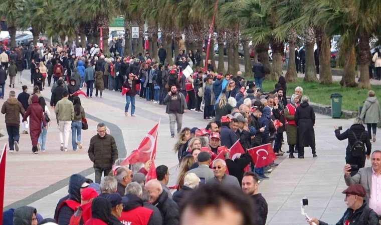 Samsun’da ”Adalet Zinciri” etkinliği