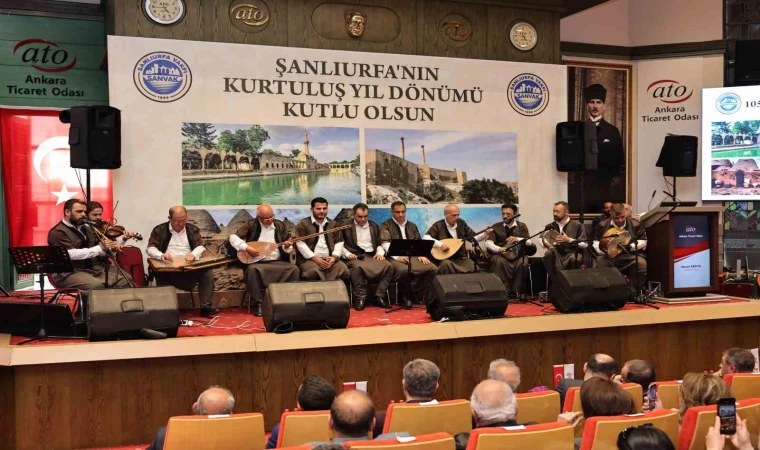 Şanlıurfa’nın 105 yıllık kurtuluş gururu başkentte yaşatıldı