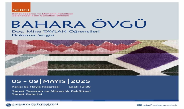 SAÜ’de ‘Bahara Övgü’ sanatseverlerle buluşuyor