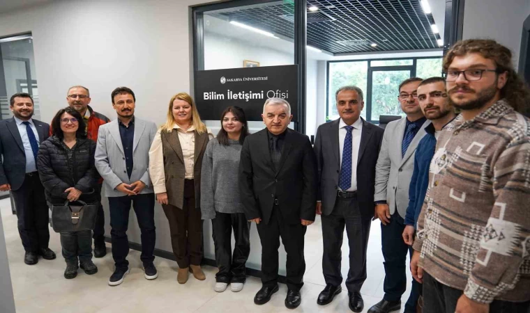 SAÜ’de Bilim İletişimi Ofisi açıldı
