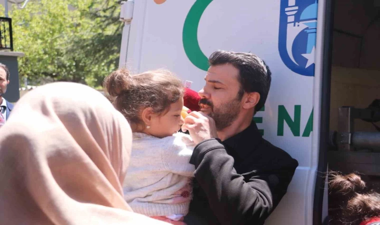 Şehidin 4 yaşındaki kızından babasına oyuncak ayıcıkla duygusal veda