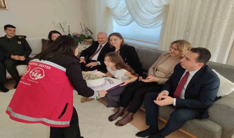 Şehit Astsubay Nejdet Aydoğdu’nun kızına doğum günü sürprizi