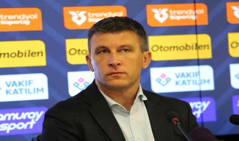 Sergej Jakirovic: ”Ana hedefimiz olan ligde kalma adına çok önemli bir adım attık”