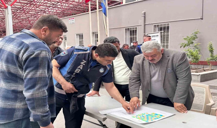 Sincan’da kurban satış yerleri kura ile dağıtıldı