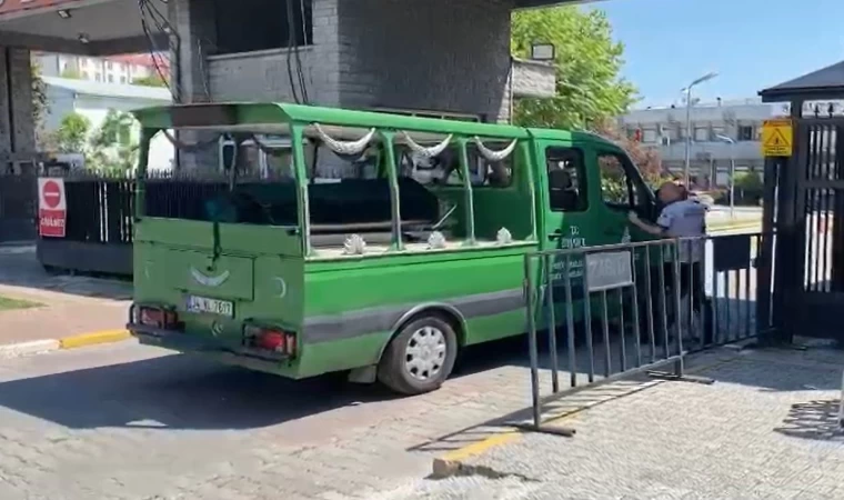 Şişli’de eski kocası tarafında öldürülen kadının cenazesi Adli Tıp Kurumu’na getirildi