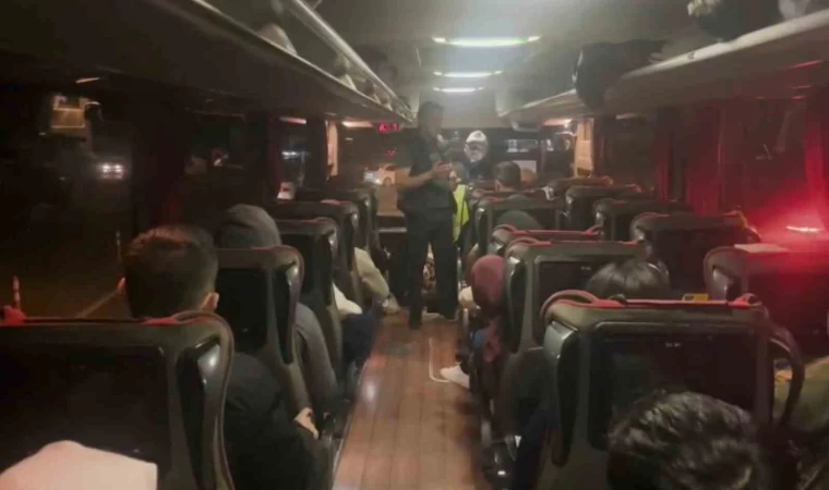 Sivil jandarmadan yolcu otobüslerine gizli denetim