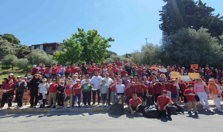 Söke’de ”Temiz İlçem, Yeşil Geleceğim” projesiyle temizlik farkındalığı artıyor