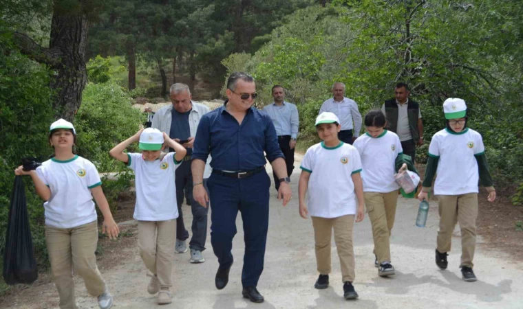 Soma’da ormanlar tertemiz oldu