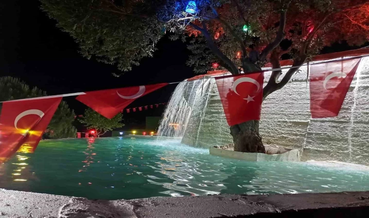 Soma’nın Gözyaşları Şelalesi açıldı