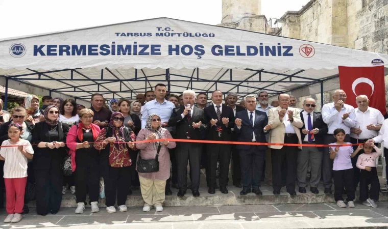 Tarsus’ta hayır panayırı açıldı