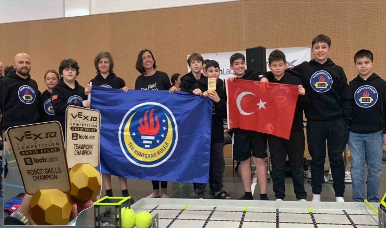 TEDRoboteam, Alpine Robo Games VEX Robotics Turnuvası’nın şampiyonu oldu