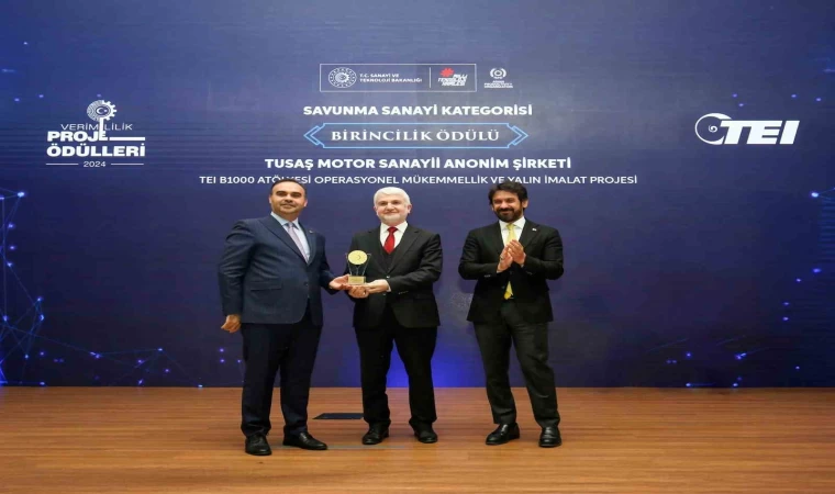 TEI’ye verimlilikte 4 ödül birden