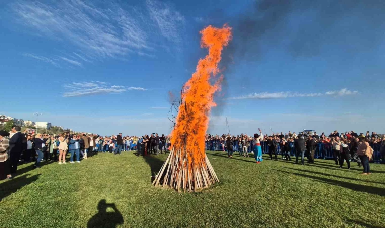 Tekirdağ’da Kakava ateşi yakıldı