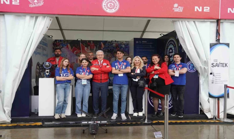 TEKNOFEST KKTC’de Ege Üniversitesi rüzgarı esti