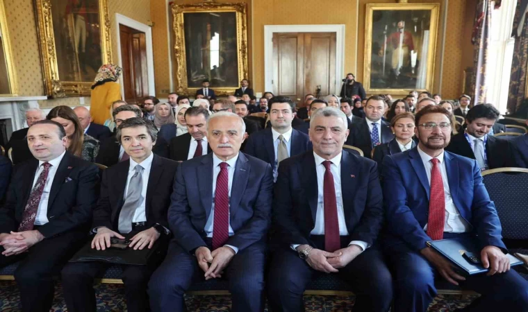 Ticaret Bakanı Bolat, Türkiye-İngiltere İş Forumu’nda konuştu