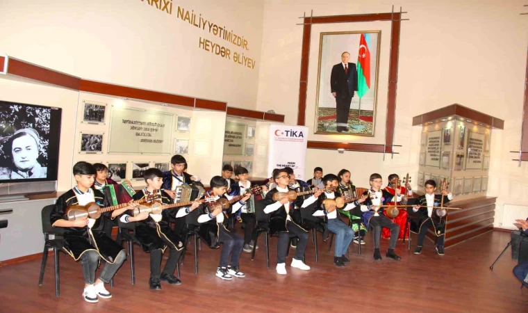 TİKA’dan Azerbaycan’da genç yeteneklerin eğitimine destek