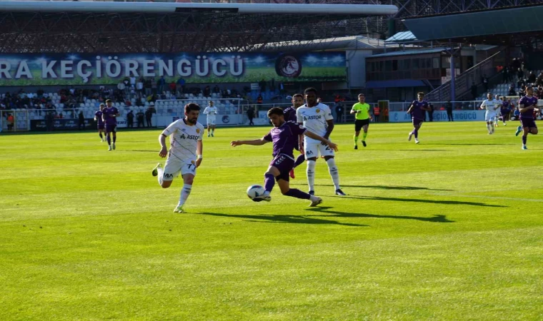 Trendyol 1. Lig: Ankara Keçiörengücü: 2 - MKE Ankaragücü: 3
