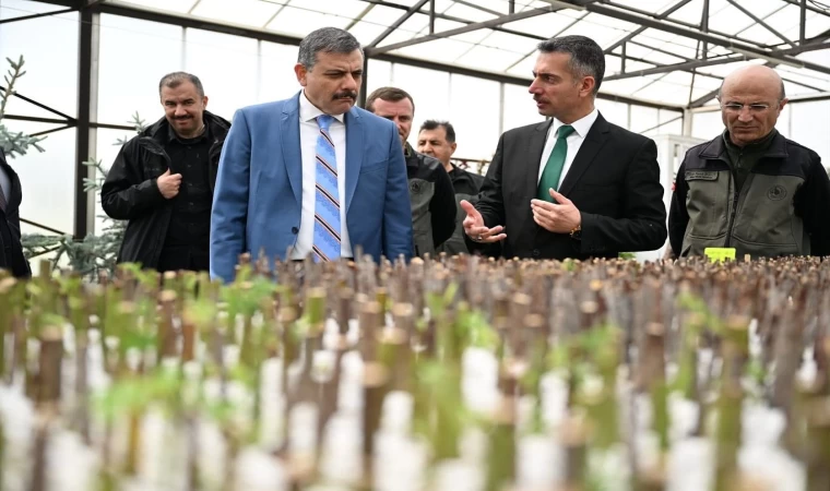 Vali Çiftçi, Orman Bölge Müdürlüğünü ziyaret eti