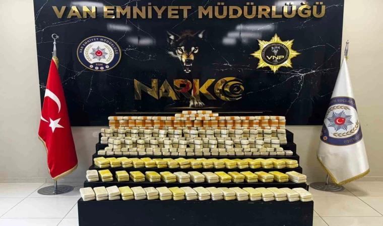 Van’da 147 kilo uyuşturucu ele geçirildi