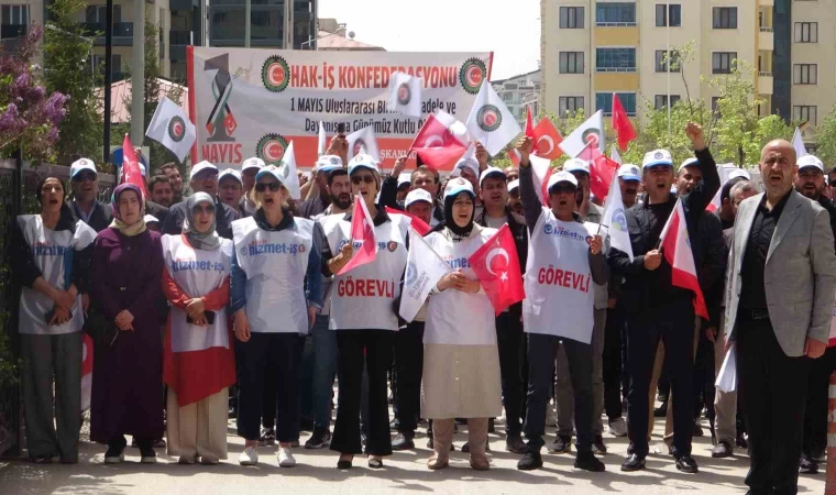 Van’da işten çıkarılan işçilerin buruk ‘1 Mayıs’ kutlaması