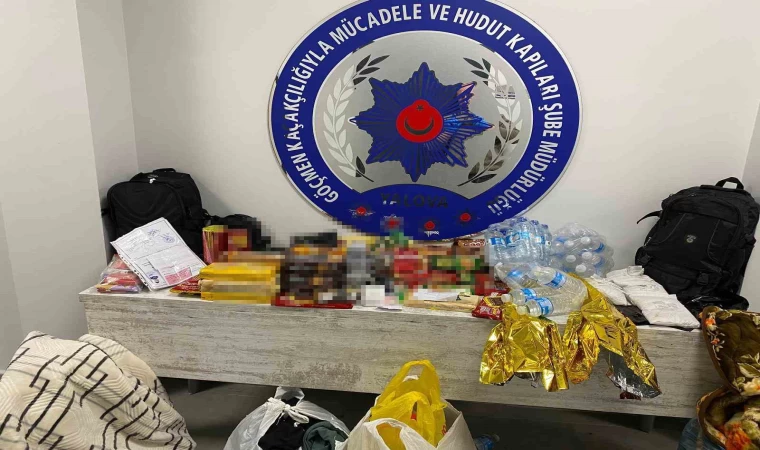 Yalova Ro-Ro Terminali’nden kaçak yolla Fransa’ya kaçmaya çalışan 3 şüpheli yakalandı