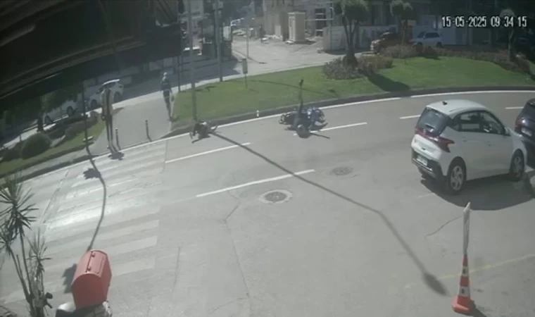 Yaya geçidinde dehşet anları...