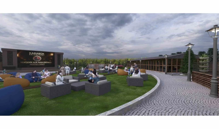 Yenişehir açık hava sineması projesinin ihalesi yapıldı