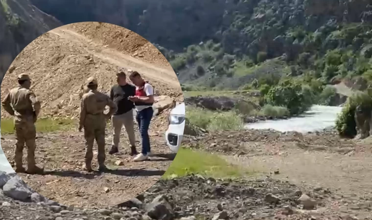 Yüksekova Dağlıca köyünde bir genç derede akıntıya kapıldı: Arama çalışmaları devam ediyor