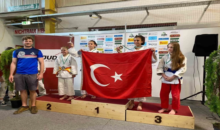Yunusemreli judoculardan Avusturya’da büyük başarı