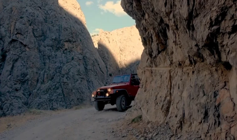Yürekleri ağza getiren ’Taş Yolu’ adrenalin tutkunlarını ağırlıyor