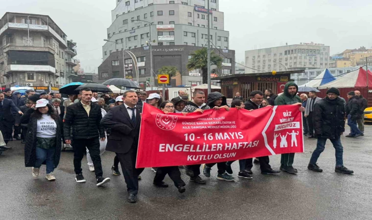 Zonguldak’ta Engelliler Haftası törenle kutlandı