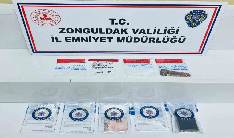 Zonguldak’ta narkotik operasyonunda 5 tutuklama