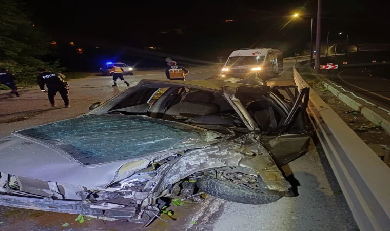 Zonguldak’taki trafik kazasında 24 yaşındaki genç hayatını kaybetti