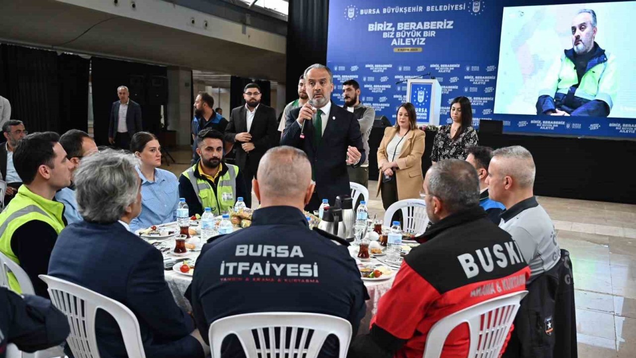 Afet bölgesinde iz bırakanlar Bursa’da buluştu