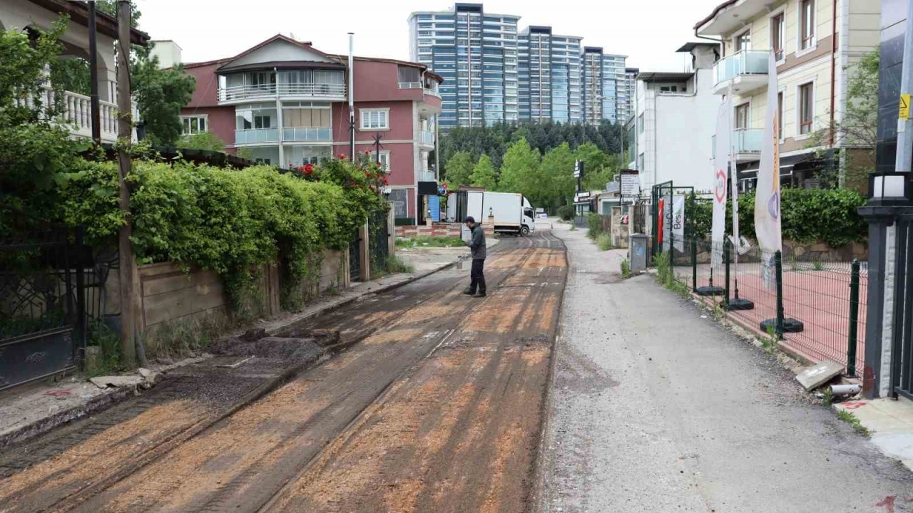 Alikahya’da bin 880 metre asfalt çalışması yapılacak