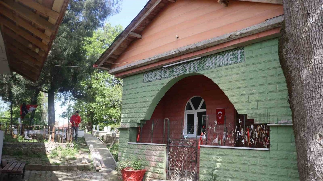 Balören’deki türbenin çevresi güzelleştirildi