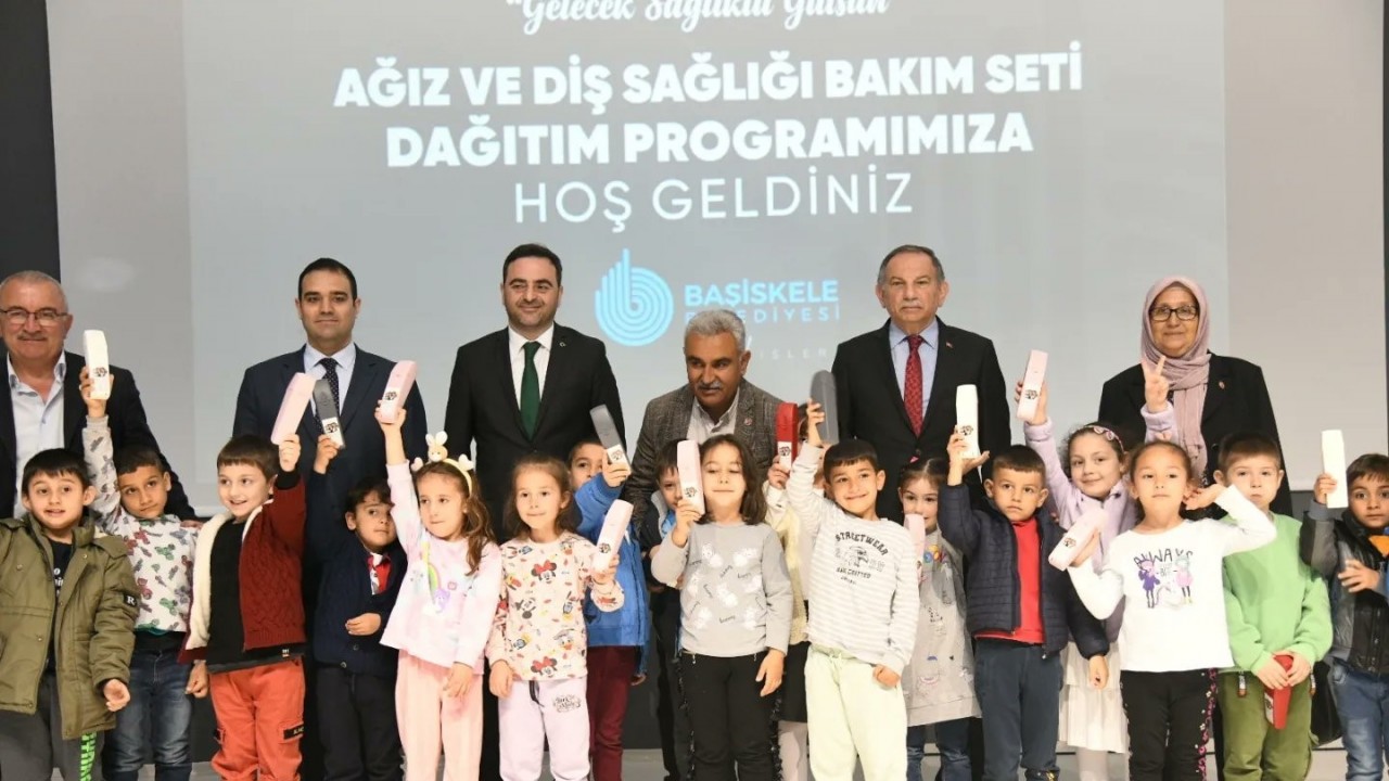 Başiskele’de okullara ücretsiz ağız bakım seti dağıtılacak