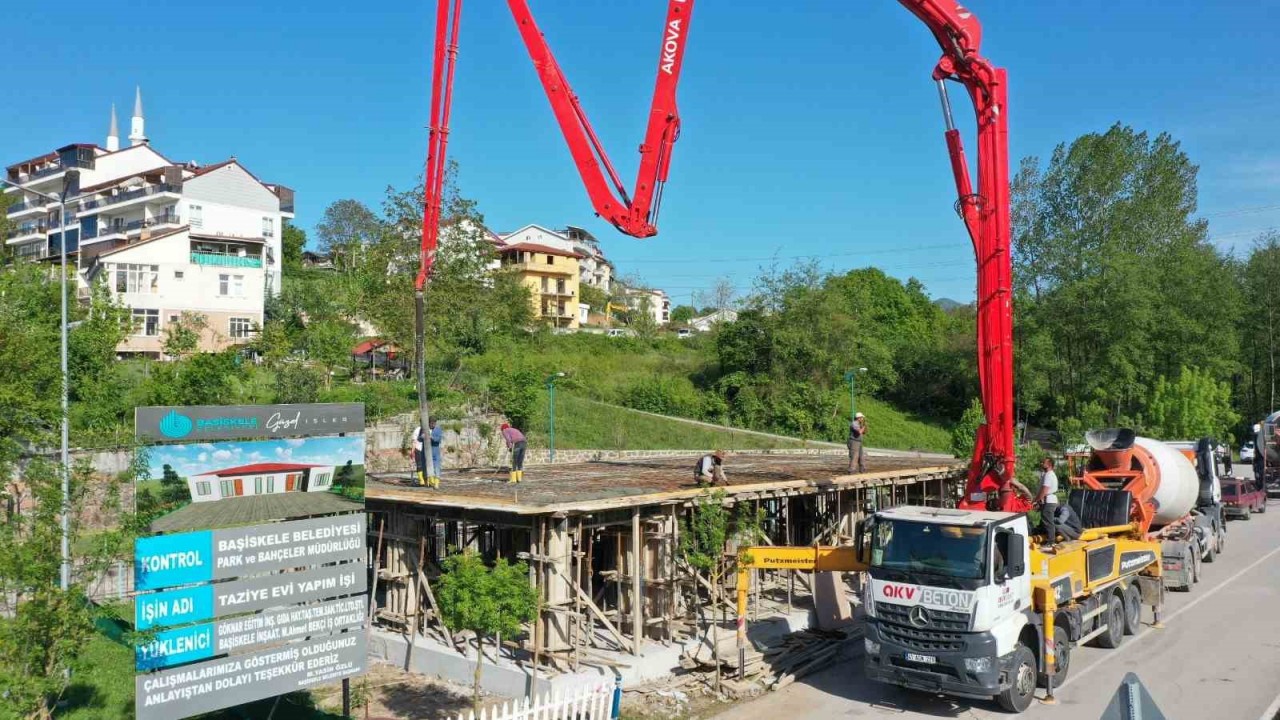 Başiskele’ye taziye evi