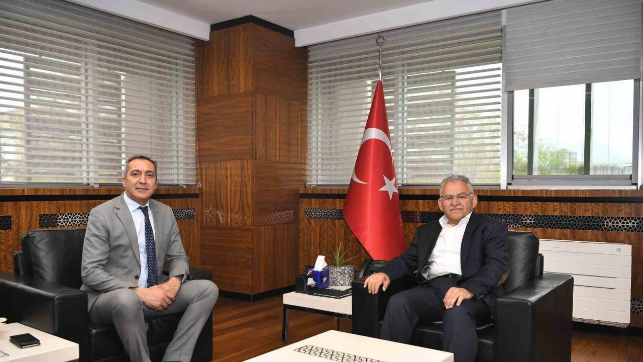 Başkan Büyükkılıç’a kamu kurumu yöneticilerinden ziyaret