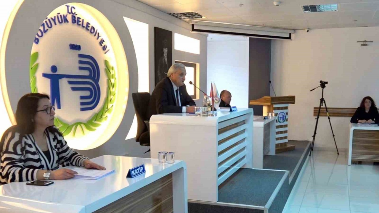 Bozüyük Belediye Meclisi’nin Mayıs ayı toplantısı 1. birleşimi yapıldı