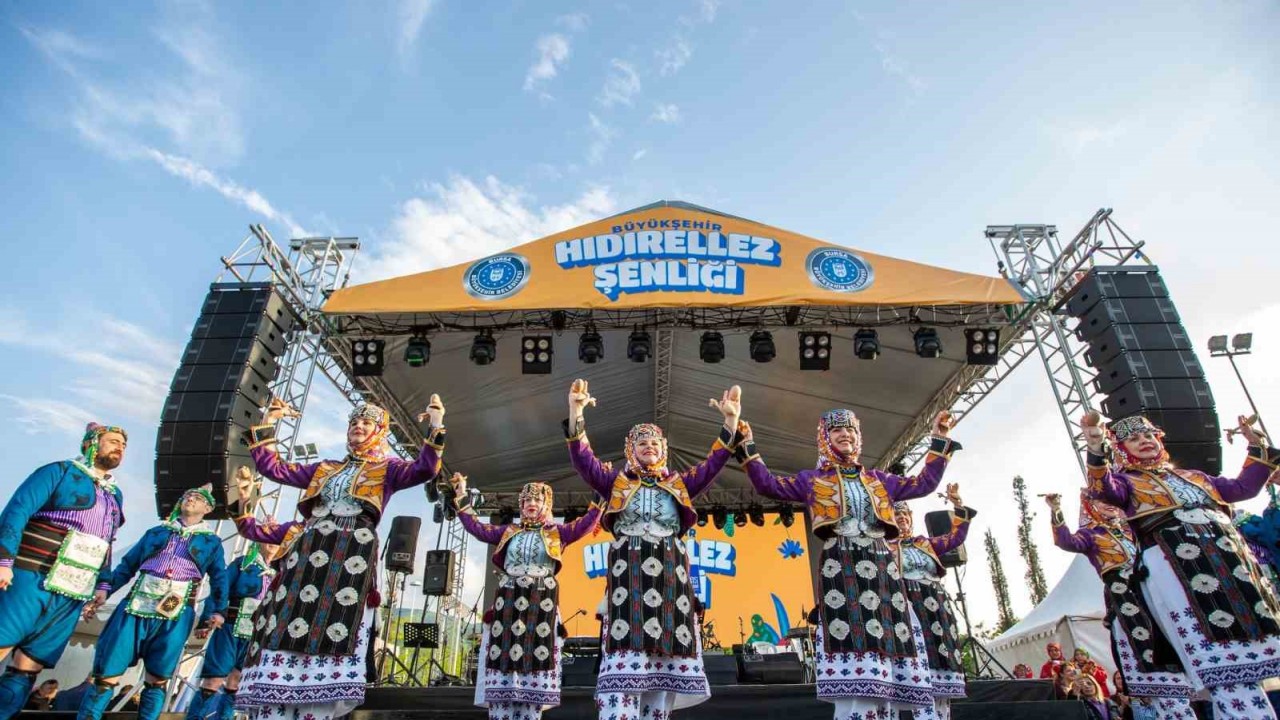 Bursa’da Hıdırellez coşkusu