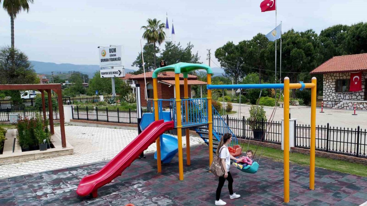 Gökova Fidan Park vatandaşların ilgi odağı
