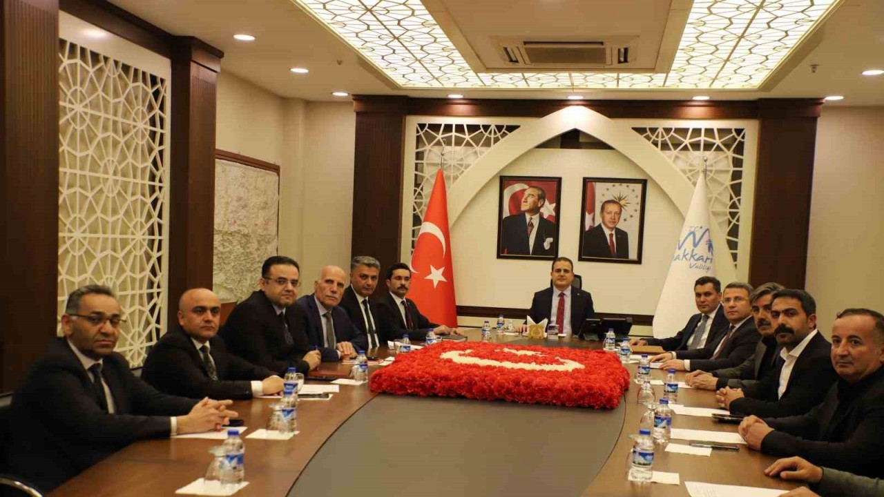 Hakkari’de “OSB Müteşebbis Heyeti Toplantısı’ yapıldı