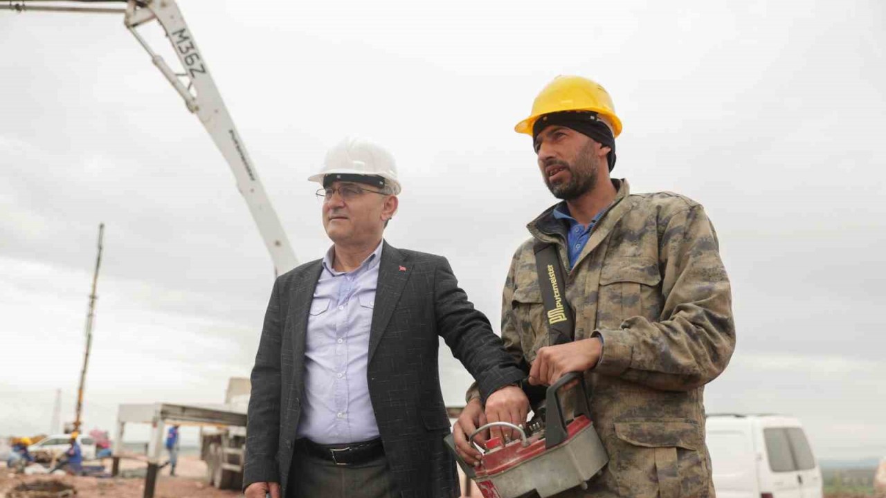 İnköy Küçük Sanayi Sitesi’nin birinci etabında yer alan beşinci bloğun temelini atıldı