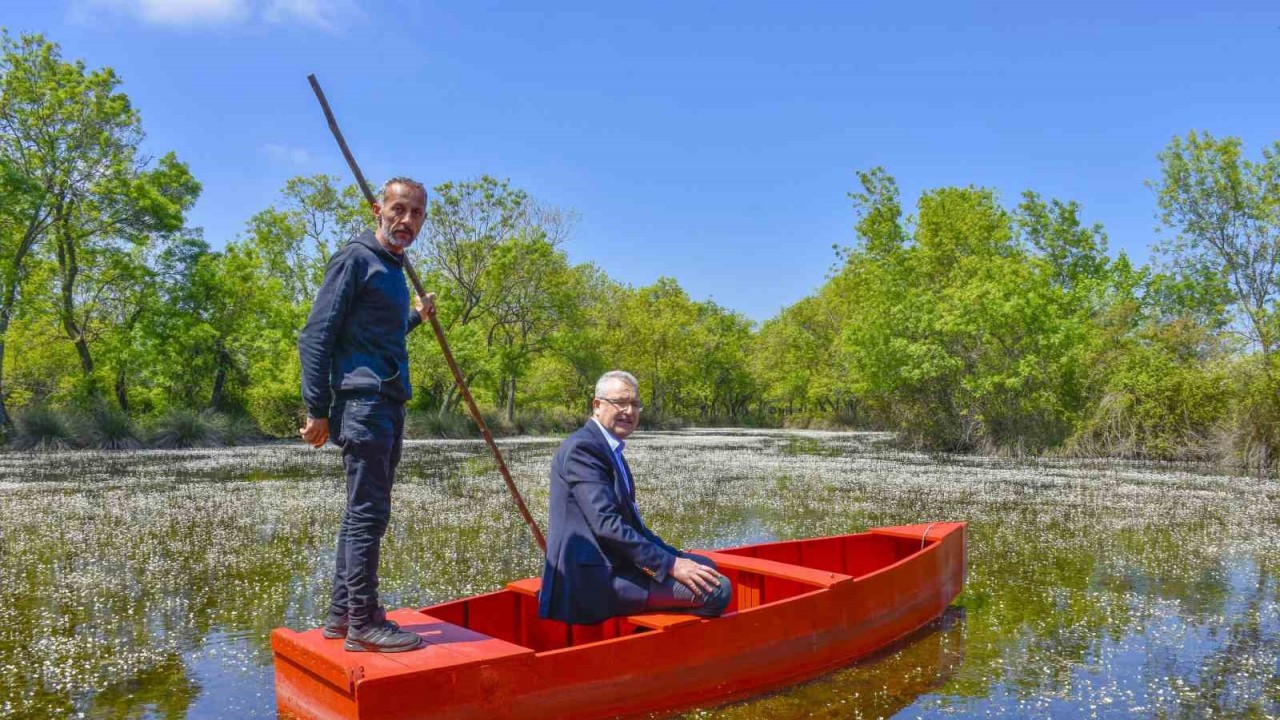 Karacabey Longozu’nda renklerin festivali başladı