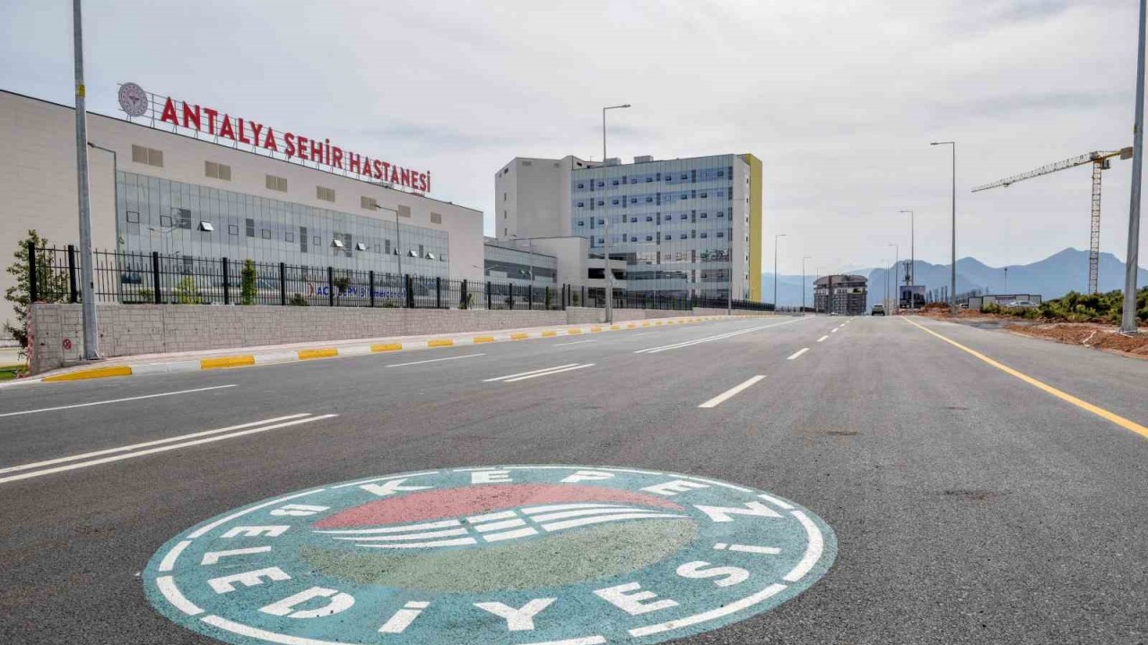 Kepez’den şehir hastanesine muhteşem yol