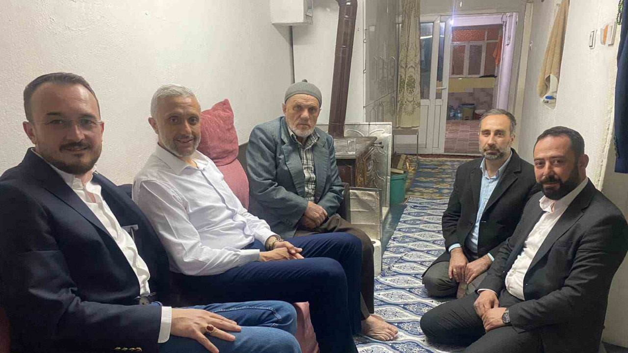 Kulat, Biçer ve Kalay’dan Hafız Hasan Taktak’a vefa ziyareti