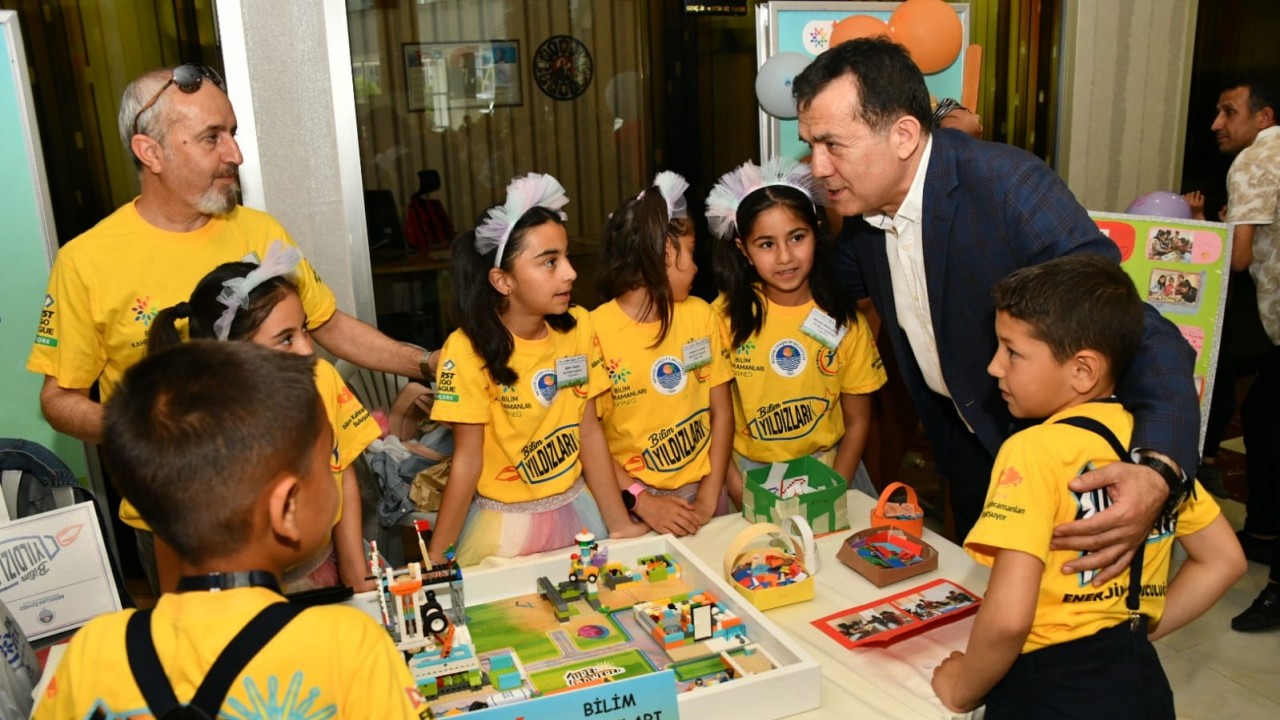 Minik bilim kahramanları Mersin’de buluştu